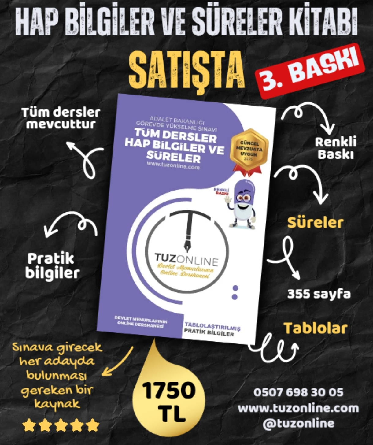 Adalet Bakanlığı GYS Hap Bilgiler ve Süreler Kitabı